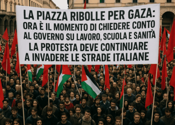 La piazza ribolle per Gaza: ora è il momento di chiedere conto al governo su lavoro, scuola e sanità