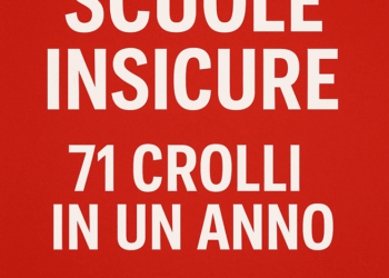 Scuole italiane ancora insicure: il XXIII Rapporto Cittadinanzattiva denuncia 71 crolli e oltre 78mila infortuni