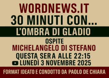 L’ombra di Gladio: questa sera alle 22:15 “30 minuti con…” Michelangelo Di Stefano