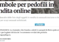 Bambole pedofile in vendita online, inequivocabile la natura pedopornografica