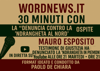 Mauro Esposito rompe il silenzio: a “30 minuti con…” la denuncia contro la ’ndrangheta che opera al Nord