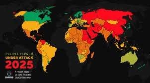 Libertà democratiche: il rating di Civicus Monitor, Italia e Ungheria Paesi con “spazio civico ostruito”