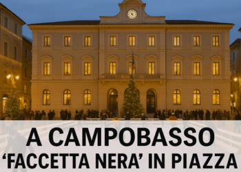 A Campobasso parte “Faccetta nera” alla pista di pattinaggio: Natale stonato