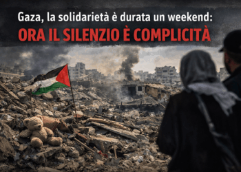 Gaza, la solidarietà è durata un weekend: il silenzio è complicità