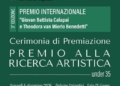 A-HEAD Project premia l’arte che cura: a Palazzo Valentini la terza edizione del Premio Internazionale Calapai-Benedetti