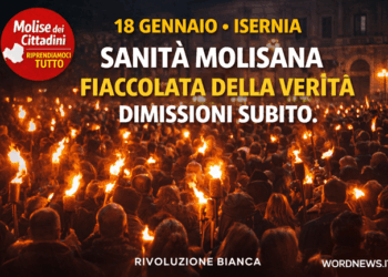 Sanità molisana, la fiaccolata della verità: il 18 gennaio Isernia torna in strada