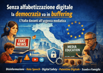 Senza alfabetizzazione digitale la democrazia va in buffering: l’Italia davanti all’urgenza mediatica
