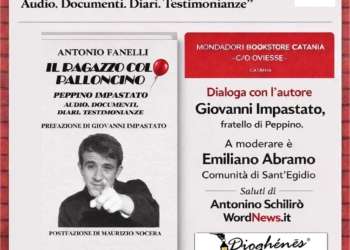 Un palloncino contro la mafia: a Catania il libro su Peppino Impastato