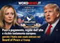 Perché Meloni sta per dire NO al Board of Peace di Trump: tra Costituzione, diritto internazionale e realpolitik