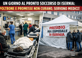 Un giorno al pronto soccorso di Isernia smonta la favola della “riunione”: qui non servono poltrone, servono medici
