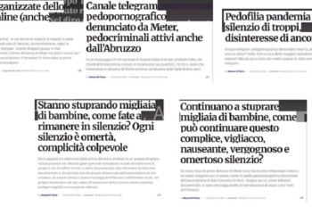 Millantati ricatti al governo e diffusione video di stupro, gruppi pedopornografici ancora attivi