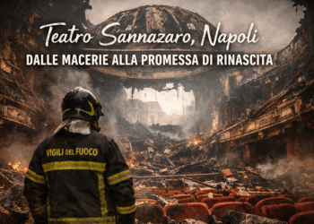 Quando il fuoco ha toccato l’anima di Napoli: il rogo che ha ferito il Teatro Sannazaro e tutta la città