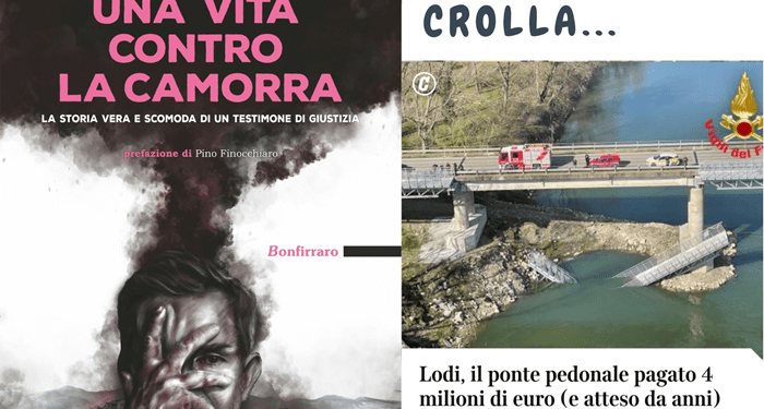 Il ponte nell’Adda e la verità sotto scorta: la storia di Ciliberto che il libro aveva già scritto