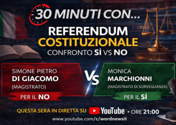 Referendum costituzionale, questa sera a “30 minuti con…” il confronto in diretta tra il Sì e il No