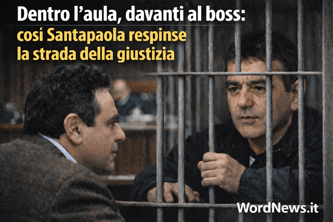 Dentro l’aula, davanti al boss: così Santapaola respinse la strada della giustizia