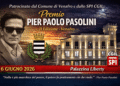 Lo SPI CGIL aderisce con il patrocinio: a Venafro torna il Premio nazionale “Pier Paolo Pasolini” (II edizione)