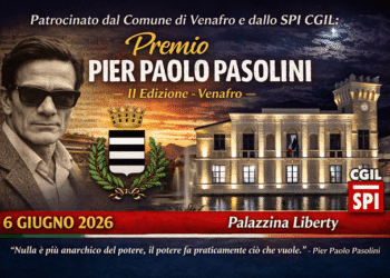 Lo SPI CGIL aderisce con il patrocinio: a Venafro torna il Premio nazionale “Pier Paolo Pasolini” (II edizione)