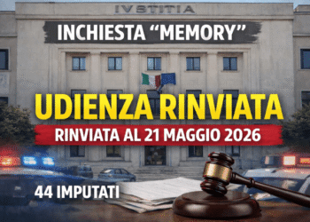 Il processo che non si avvia: inchiesta Memory, nuovo rinvio e udienza spostata al 21 maggio