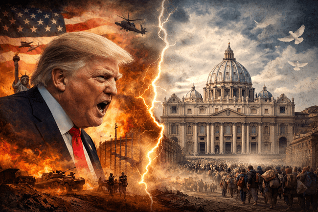 Trump contro Papa Leone XIV, lo scontro che divide il mondo tra potere, coscienza e futuro