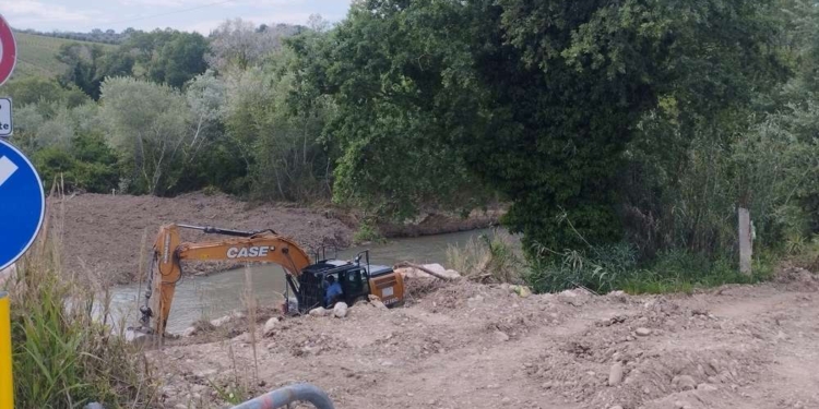 Ponte sul fiume Sinello: riapertura con ritorno al senso unico alternato