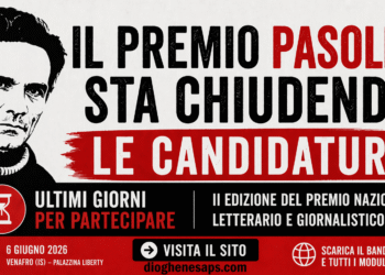 Il Premio Pier Paolo Pasolini sta chiudendo le candidature