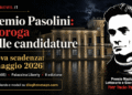 Premio Pasolini: prorogate le candidature fino al 5 maggio 2026