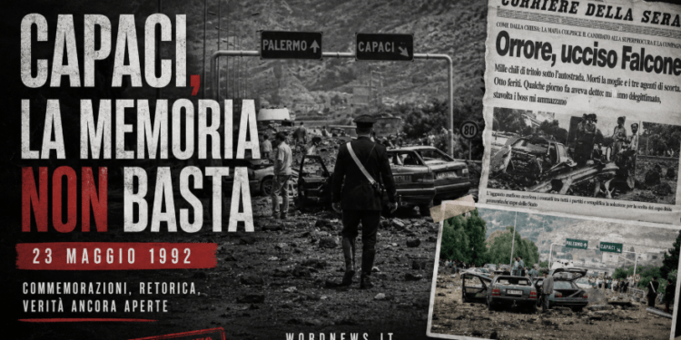 Falcone non è una corona di fiori: il 23 maggio resta una ferita aperta dello Stato (responsabile e mandante delle Stragi di mafie)