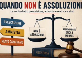 Quando non è assoluzione: la verità scomoda dietro prescrizione, amnistia e reati cancellati