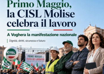 Primo Maggio, la CISL Molise porta a Voghera la voce dei lavoratori molisani