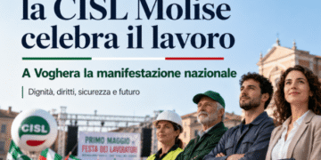 Primo Maggio, la CISL Molise porta a Voghera la voce dei lavoratori molisani