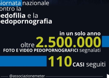 Meter: trafficati oltre 2,5 milioni di materiali pedopornografici in un anno