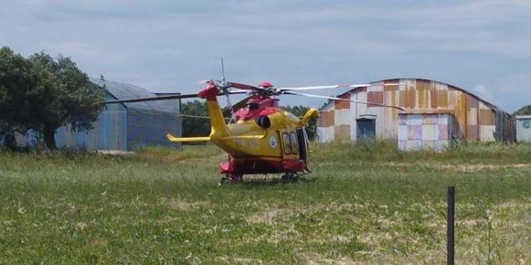 Aereo ultraleggero precipitato a Vasto, due feriti gravi