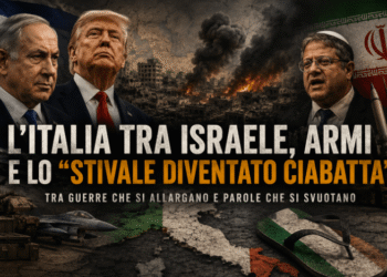 Tra guerre che si allargano e parole che si svuotano: l’Italia tra Israele, armi e lo “stivale diventato ciabatta”