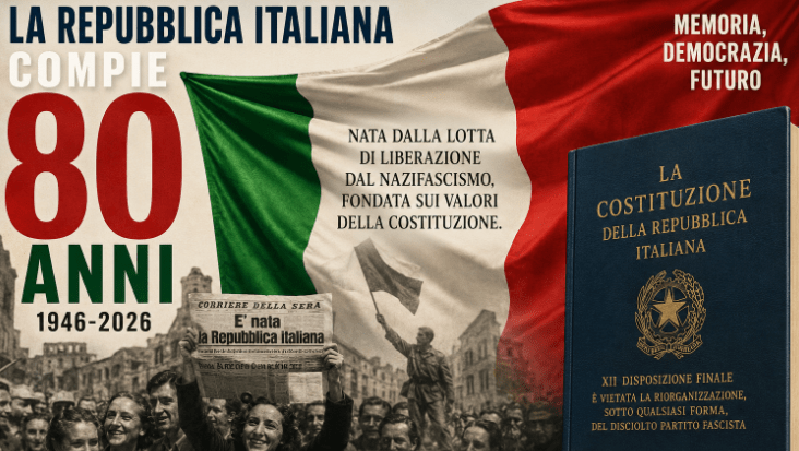 Repubblica italiana, 80 anni dopo: chi nega le radici antifasciste mente alla storia