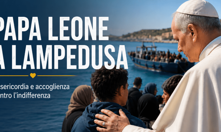 Papa Leone a Lampedusa: cosa c’è di cristiano nel respingere chi fugge dalla morte?