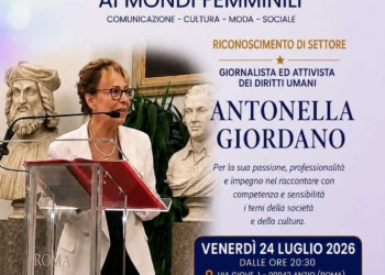 Antonella Giordano premiata ad Anzio: un riconoscimento per il giornalismo e i diritti umani