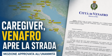 Caregiver familiari, Venafro approva all’unanimità la mozione CFU: primo Comune del Molise