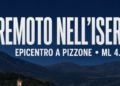 Terremoto in provincia di Isernia: scossa di magnitudo 4.1 con epicentro a Pizzone