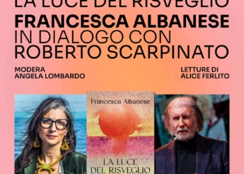 Francesca Albanese e Roberto Scarpinato a Catania: dialogo su resistenza, giustizia e diritto internazionale