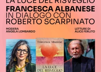 Francesca Albanese e Roberto Scarpinato a Catania: dialogo su resistenza, giustizia e diritto internazionale