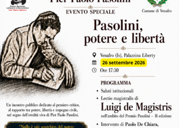 Luigi de Magistris a Venafro: lectio su Pasolini, potere e libertà