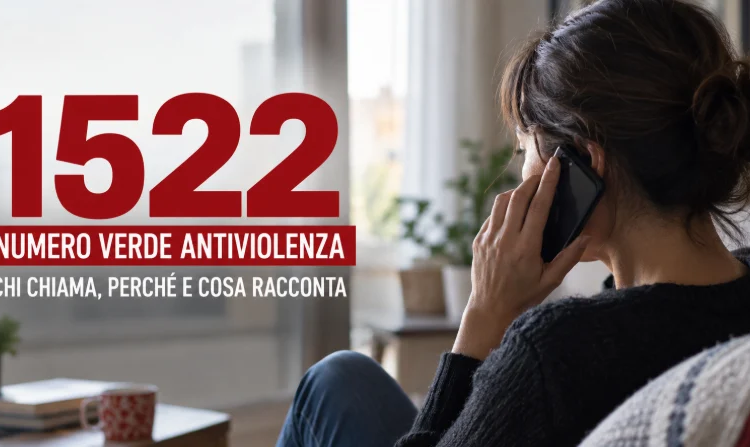 Numero verde antiviolenza 1522: chi chiama, perché e cosa racconta