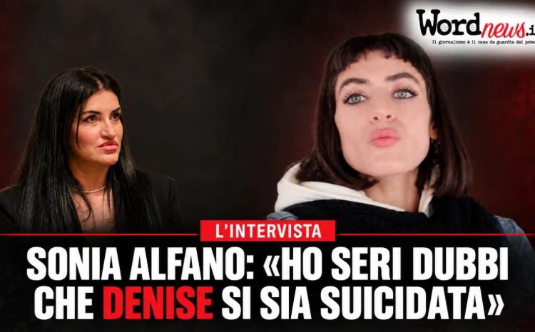 Sonia Alfano: «Nutro seri dubbi che Denise si sia suicidata»