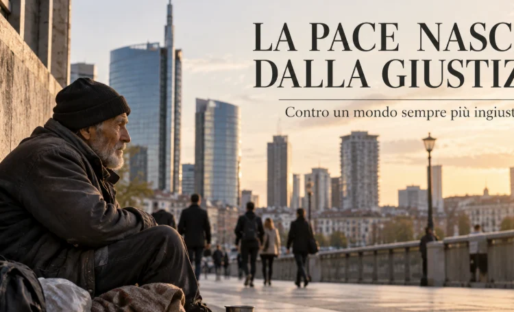 La pace nasce dalla giustizia: contro un mondo sempre più ingiusto