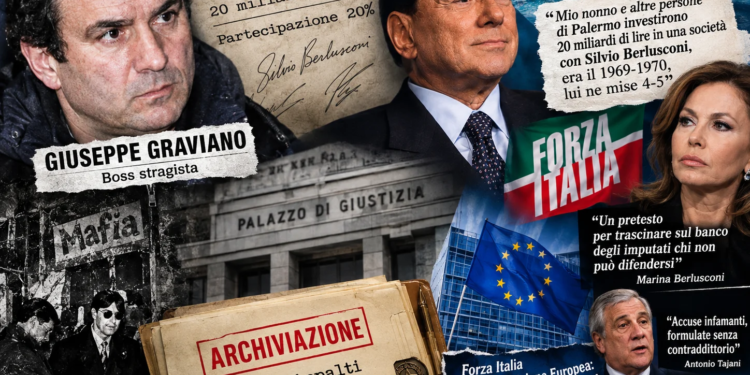 Graviano: “Mio nonno in società con Berlusconi” e si alza il tono delle polemiche
