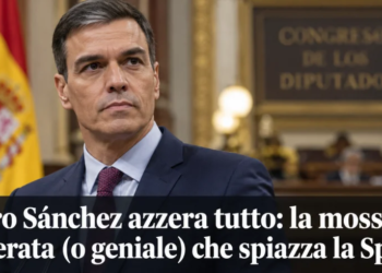 Pedro Sánchez azzera tutto: la mossa disperata (o geniale) che spiazza la Spagna