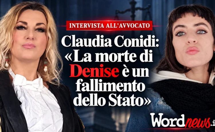 Claudia Conidi Ridola: «La morte di Denise è un fallimento dello Stato»