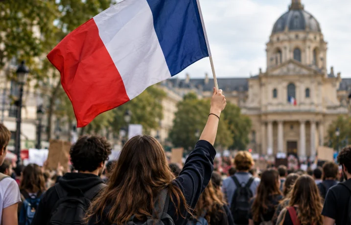 Giovani francesi in rivolta contro le disuguaglianze sociali: torna lo spirito del Maggio ’68