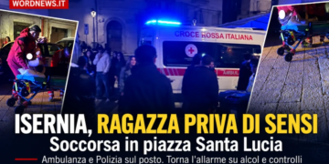 Isernia, ragazza trovata priva di sensi in piazza Santa Lucia: intervengono ambulanza e Polizia. Servono controlli serrati contro l’abuso di alcol tra i giovani